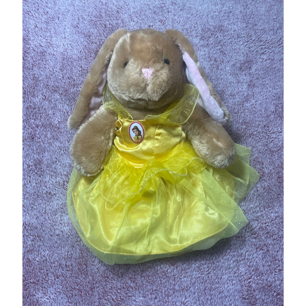 Build A Bear Workshop Pawlette Bunny Belle Disney Princess